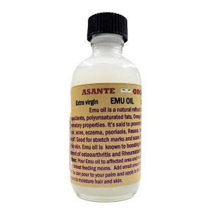 Asante Organics Emu Oil 2oz