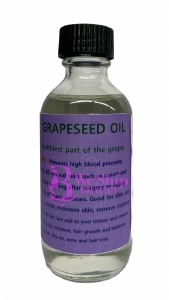 Asante Organics Grapeseed Oil - 2oz