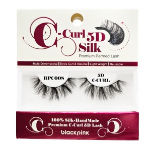 Black Pink 5D C-Curl Silk Premium Permed Lash #BPC008