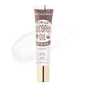 Broadway Vita-Lip Clear Lip Gloss - Coconut Oil Broadway Vita-Lip Clear Lip Gloss - Coconut Oil