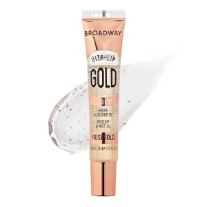 Broadway Vita-Lip Clear Lip Gloss - Rose Gold