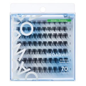 Additional picture of DIY Cluster Lashes Wide I Trendy #DIY26 - 70pcs
