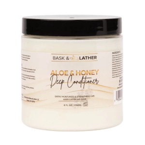 Bask & Lather Aloe & Honey Deep Conditioner 8oz