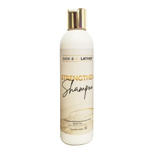 Bask & Lather Hair Strengthen Shampoo 8oz