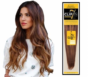 Black Diamond Remi Human Hair 7pc Clip-In 14 Inch - # 27