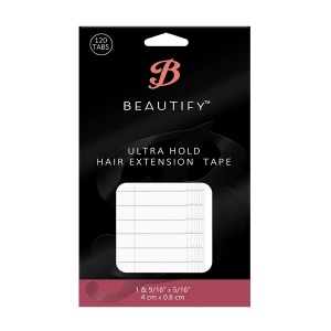 Beautify Ultra Hold hair Extension Tape 120 tabs Beautify Ultra Hold hair Extension Tape 120 tabs