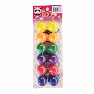 Bello Twin-Bead Hair-Knockers - 30 mm - #10323 - Assorted Colors