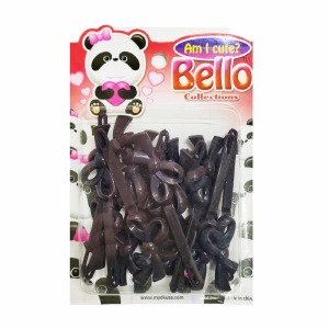 Bello Hair Barrettes - Bows - #27902 - Black Bello Hair Barrettes - Bows - #27902 - Black