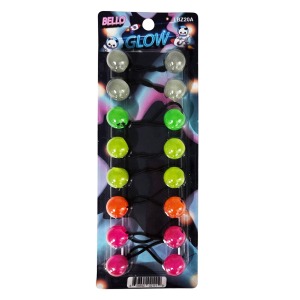Bello Twin-Bead Hair-Knockers - 20mm - #LBZ20A