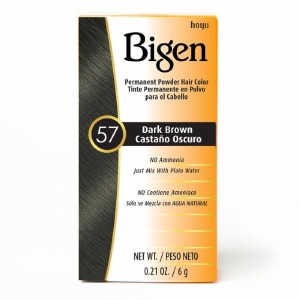 Bigen Permanent Hair Color - #57 - Dark Brown