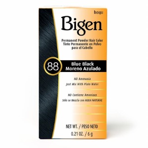 Bigen Permanent Hair Color - #88 - Blue Black