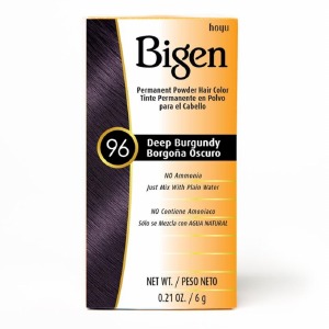Bigen Permanent Hair Color - #96 - Deep Burgundy Bigen Permanent Hair Color - #96 - Deep Burgundy