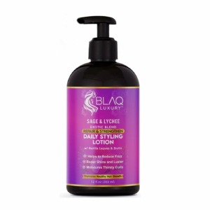 Blaq Luxury Sage & Lychee Daily Styling Lotion 12oz