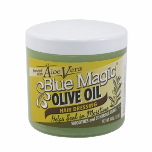 Blue Magic Olive Oil Hair Dressing with Aloe Vera 12oz