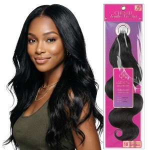 Chesed Feather Crochet Body Wave - 12 Inch - # NATURAL BLACK