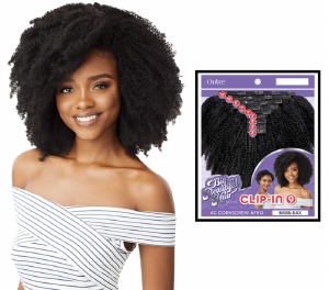 Clip-In 9pc 4C Corkscrew Afro