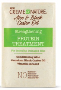 Creme of Nature Aloe & Black Castor Oil Protein Treatment Package