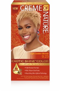 Creme of Nature 9.23 Light Golden Blonde Exotic Shine Color