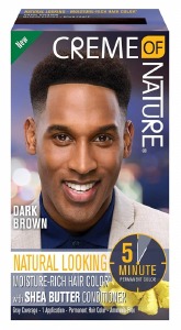 Creme of Nature Certified Natural Men's Gel Hair Color - Natural Dark Brown