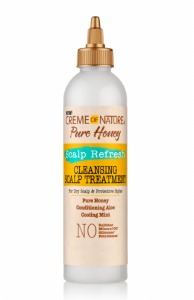 Creme of Nature Pure Honey Scalp Refresh Cleansing Scalp Treatment 8oz