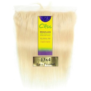 CRU 12A Straight Unprocessed Human 13x4 Closure (10" 12" 14")