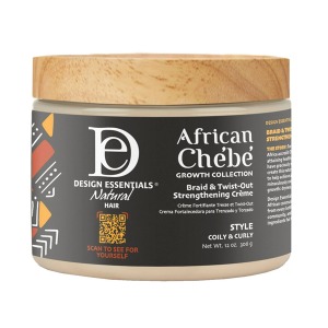 Design Essentials African Chebe Braid & Twist-Out Strengthening Creme 12oz