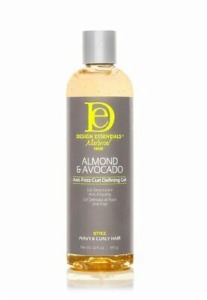 Design Essentials Natural Almond & Avocado Anti-Frizz Curl Defining Gel 12oz