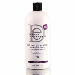 Design Essentials Oat Protein & Henna Deep Cleansing Shampoo 32oz