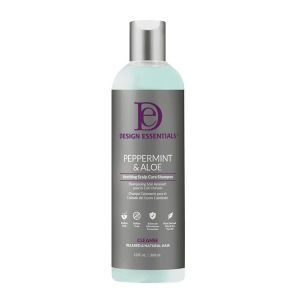 Design Essentials Peppermint & Aloe Soothing Scalp Care Shampoo 12oz