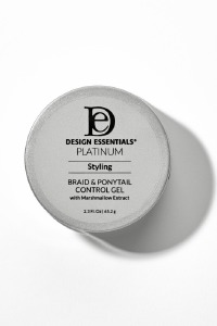 Design Essentials Platinum Braid & Ponytail Control Gel 2.3oz