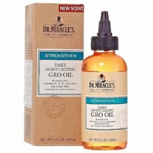 Dr Miracle's Strengthen Daily Moisturizing Gro Oil 4oz