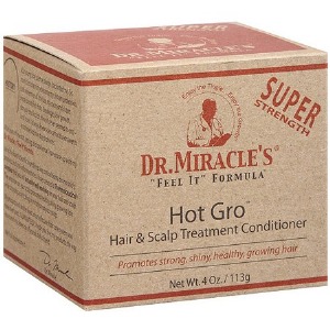 Dr Miracle's Hot Gro Hair & Scalp Treatment Conditioner Super Strength 4oz