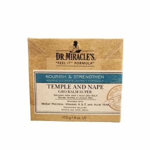 Dr Miracle's Temple & Nape Gro Balm - Super 4oz