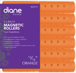 Diane Magnetic 13/16 Inch Roller Orange D2717