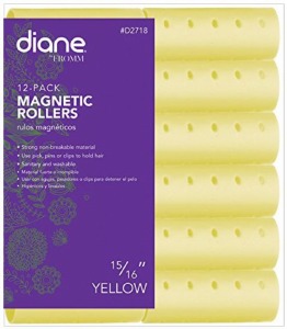 Diane Magnetic Rollers Yellow 15/16''  12pk #D2718