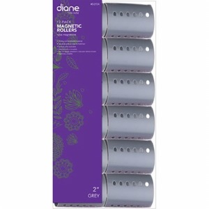 Diane Magnetic Rollers Grey 2'' #D2724