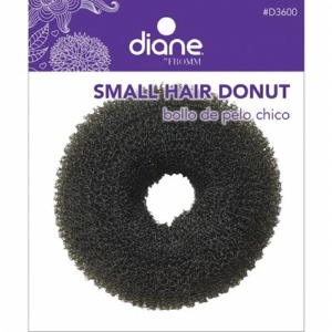 Diane Small Hair Donut - Black #D3600