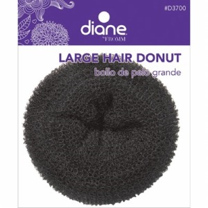 Diane Large Hair Donut - Black