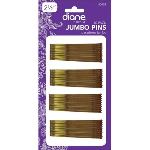 Diane Jumbo Bob Pins Bronze 40pk #D459