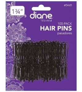 Diane Hair Pins 1 3/4'', Black 100pk #D465