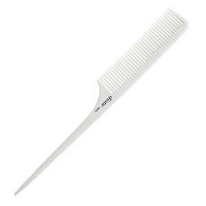 Diane White Heat Resistant Thick Rat Tail Comb D6101