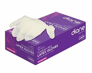Diane Powder-Free X-Large Latex Gloves #D8013 - 100pk