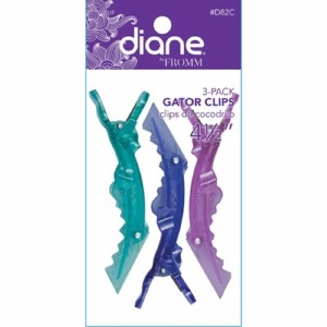 Diane Gator Clips Assorted 3 pack #D82C