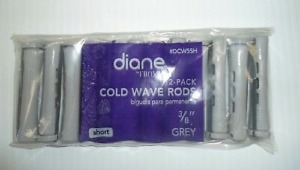 Diane Cold Wave Rods Grey Short 3/8 - 12pk #DCW5SH