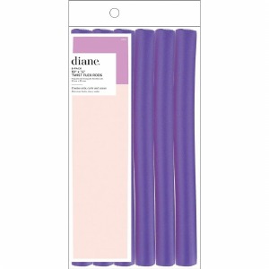 Diane Twist Flex Rods 10'' x 7/8'' Purple - 6pk #DT10