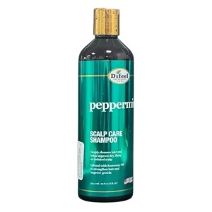Difeel Peppermint Scalp Care Shampoo 12oz