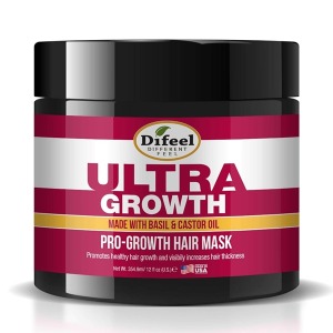 Difeel Ultra Growth Basil & Castor Hair Mask 12oz Difeel Ultra Growth Basil & Castor Hair Mask 12oz