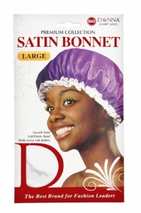 Donna Large Satin Bonnet Assorted #11007