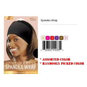 Donna Spandex Wrap #11033 - Assorted Color