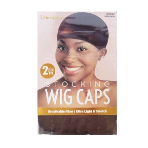 Donna Stocking Wig Cap #11052 - Brown